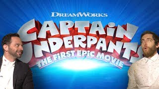 THE STARS of CAPTAIN UNDERPANTS THE FIRST EPIC MOVIE [upl. by Lraep]