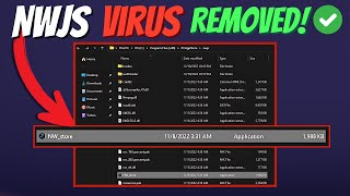 Remove Nwjs Virus in 5 Simple Steps [upl. by Anam]