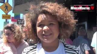 Rachel Crow on Britney Spears joining The X Factor at Uneeqability Charity Music Concert [upl. by Inalan270]