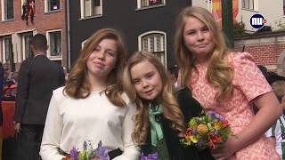 Koning viert 51ste verjaardag in Groningen [upl. by Gabrielle]