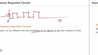 Diseño Lógico S9 03 Circuitos secuenciales síncronos y asíncronos [upl. by Ecital]