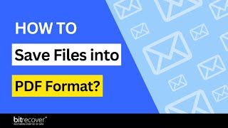 Learn How to Save Files into PDF Format Quickly and Easily [upl. by Naltiak]