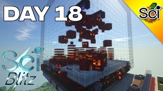 SciCraft Blitz Day 18 Fast Magma Cube Farm  Oreos Kelp Farm [upl. by Alenairam924]