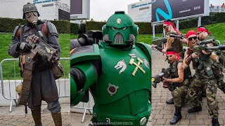 Warhammer 40k cosplay meet  MCM Comic con 2024 October NEW [upl. by Robillard]