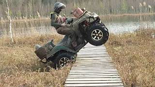 Kawasaki Brute Force 750 mudding [upl. by Penn]