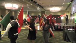 ISA International Ball Flag Parade [upl. by Aserehc]