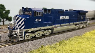 Product Review Athearn Genesis Dash 944CW BC Rail [upl. by Denni]