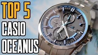 Top 5 Best Casio Oceanus Watches To Buy 2019 [upl. by Burra]