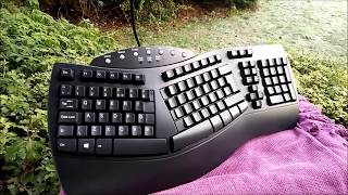 Perixx Periboard 512 Ergonomic Keyboard  Full Unboxing [upl. by Vin]