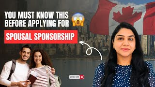 Dont Apply for Spousal Sponsorship Until You Know This  CIKH canada spousalsponsorship [upl. by Etnovaj]