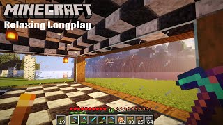 Minecraft Relaxing Longplay  Storage room cabin outline  1211 No Commentary [upl. by Ibson305]