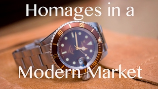 Homages in a Modern Market  Squale 1545 and Steinhart Ocean Controversy [upl. by Alahsal]