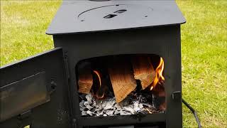 Outbacker Portable Wood Burning Tent Stove [upl. by Irem]