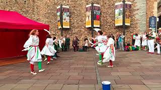 Morris Dancers at Cardiff CastleCastell Caerdydd [upl. by Ahsaret]