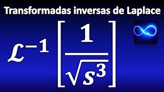 202 Transformada inversa de Laplace de 1 sobre raíz cuadrada de s al cubo [upl. by Aillil]