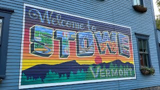 Downtown Stowe Vermont [upl. by Lebazej]