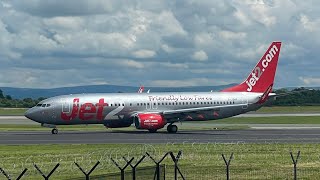 Manchester airport plane spotting  260524 [upl. by Leahplar]