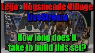 Can You Really BUILD the ENTIRE Lego Harry Potter Hogsmeade Village Set in ONE DAY [upl. by Undis227]