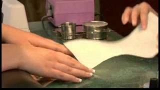 Prepping Nails for Acrylic Application  Mixing Acrylic Powder for Nail Application [upl. by Jamison]