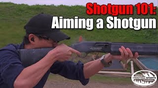 How to Aim a Shotgun  Shotgun 101 with Top Shot Chris Cheng [upl. by Ahsiuqel]