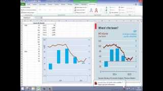 Excel  Comment représenter des données dans un graphique sous plusieurs axes [upl. by Anotyal]