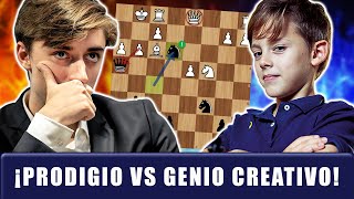 ¡EL PRODIGIO ARGENTINO de 13 AÑOS se enfrenta EL GENIO CREATIVO de la ÉLITE  Schnaider vs Dubov [upl. by Freedman]