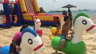 Pony Horse Racing Inflatable Game Singapore [upl. by Strep]