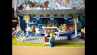 LEGOKirmes Aufbau Bergund Talbahn quotTroikaquot [upl. by Orlina]