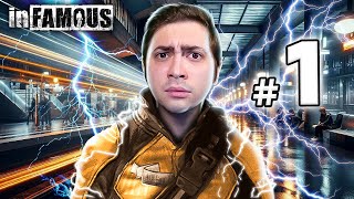 alanzoka jogando Infamous  Parte 01 [upl. by Aicul]