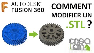 TUTORIEL  Comment modifier un STL facilement [upl. by Castor]