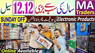 Biggest Electronics Sale  1212 Mega Sale  Year End Sale 2024  MA Traders Karachi [upl. by Aneral950]