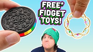 I Review FREE Weird amp Unique Fidget Toys Mystery Box [upl. by Rivers]