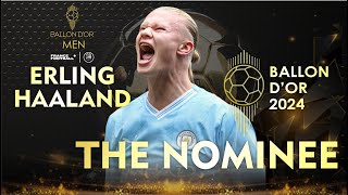 BALLON DOR 2024  ERLING HAALAND ON VOTING  WHAT RANK HE DESERVE [upl. by Sordnaxela]