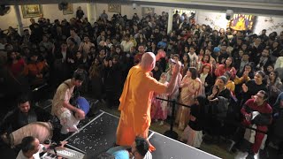 Energetic Hare Krishna kirtan  HHBHAKTIMARGA SWAMI MAHARAJ  AJAMIL DAS  ISKCON TORONTO [upl. by Letitia]