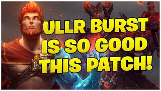 ULLR BURST IS SO GOOD THIS PATCH S11 SMITE RANKED [upl. by Kurys403]