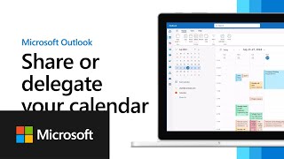 How to share and delegate your calendar  New Outlook for Windows [upl. by Adel]