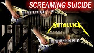 Metallica  Screaming Suicide FULL Guitar Cover [upl. by Onaivlis]