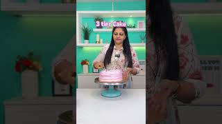 3 tier Cake in Butterfly theme cake  subscribe for more videos [upl. by Anthe]