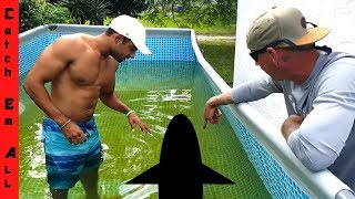 SHAMU RETURNS GIANT FISH in MEGA POOL POND [upl. by Troxell]