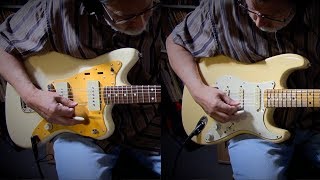 SURF RIDER  Jazzmaster vs Stratocaster [upl. by Ziagos]