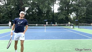 Emil Ruusuvuori amp David Goffin  Citi Open Washington DC 2022 Practice 4k 60fps HDR [upl. by Hock525]