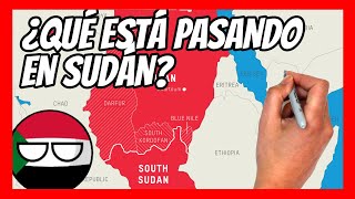 ✅ ¿Qué está PASANDO en SUDÁN  La CRISIS de SUDÁN en 7 minutos [upl. by Coffey]