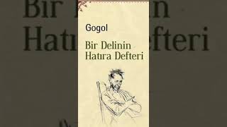 GOGOL”Bir Delinin Hatıra Defteri” Sesli Kitap Dinle shorts Pandora Medya [upl. by Nimref488]