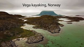 Kayaking on Helgeland coast Vega Norway [upl. by Ahsikyt]