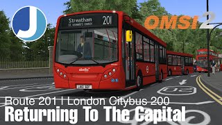 OMSI 2  Addon London  Route 201  London Citybus 200 [upl. by Prescott82]