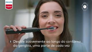 Veja como é fácil usar a escova de dente elétrica Philips Colgate SonicPro [upl. by Volny951]