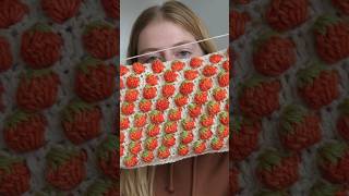 I tried that viral strawberry crochet pattern [upl. by Irep]