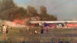 Tenerife airport disaster KLM Flight 4805 amp Pan Am Flight 1736 Aftermath Footages [upl. by Hogle]