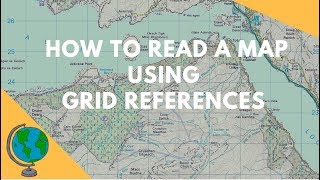 How to read Maps  Grid References Geography Skills [upl. by Moshell]