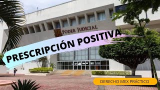 Prescripción positiva o adquisitiva en menos de 10 minutos ⚖🦉⚖ Derecho Mex Práctico [upl. by Oemor]